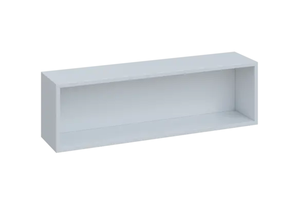 BPB - 100 police na zeď, 240x1000x300, bílá